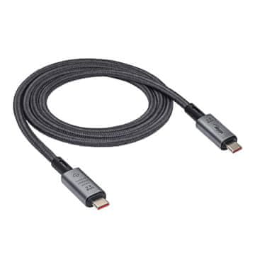 Akyga Kabel USB-C USB-C Akyga AK-USB-45 8k@60Hz 4k@120Hz 40Gbps USB4 PD 240W e-Mark 1m
