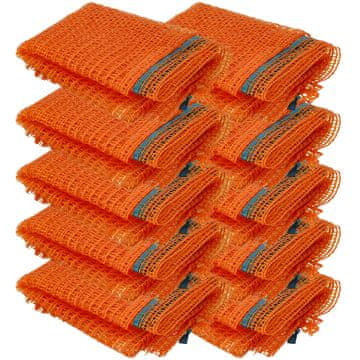 shumee Rašel vrečka z vrvico za zelenjavo in krompir 5 kg 35 x 50 cm komplet 10 kosov