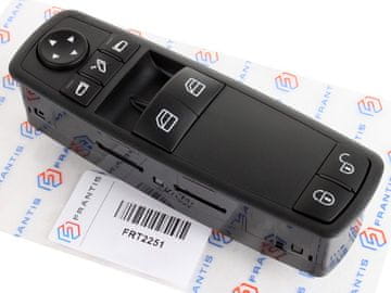 shumee Stikalo za odpiranje/zapiranje okna Mercedes-Benz razreda A W169 A1698206510 <BR>Stikalo za odpiranje/zapiranje okna Mercedes-Benz razreda B W245 A1698206810