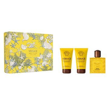 Versace Eros Energy set parfumska voda v spreju 50 ml + gel za prhanje 50 ml + balzam po britju 50 ml
