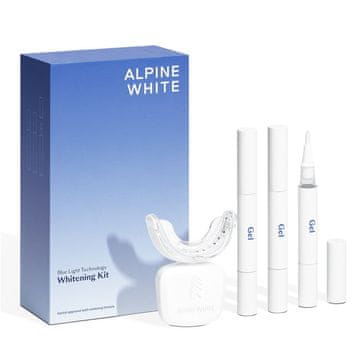 shumee Komplet za beljenje zob LED lučka + 6 ml gel za beljenje + ustnik + lestvica odtenkov zob