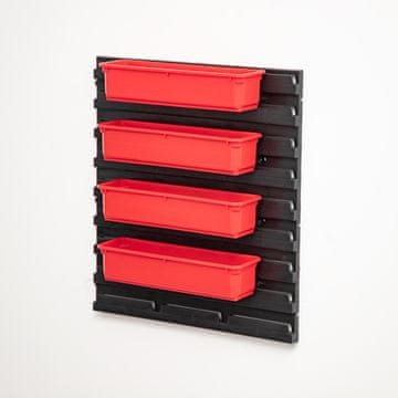 Qbrick Komplet posod iz perforirane plošče Qbrick system ONE Organizer M L PRO 100 in 200