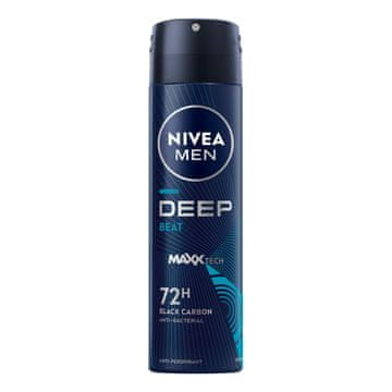 Nivea Nivea MEN Deep Black antibakterijski antiperspirant v spreju za moške 150 ml