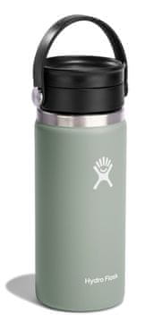 Hydro Flask 16oz široka steklenička s fleksibilnim pokrovčkom, agavina/hidro steklenica