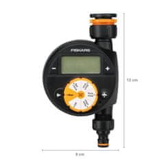 Fiskars Fiskarsov krmilnik za namakanje z enim baterijskim napajanjem - LCD zaslon