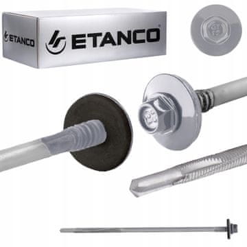 shumee Vijaki za sendvič plošče 175 mm RAL 9006 100 kosov za kovino Etanco GTR12