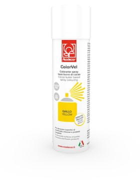 Modecor Sladkarski semiš rumeni Colorvel sprej giallo Af Vell. 250 ml - Modecor