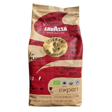 shumee Kava v zrnu Expert Tierra Bio Organic Espresso Intenso 1 kg - Lavazza