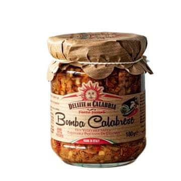 Zelenjavna omaka s čilijem 180g - Delizie di Calabria