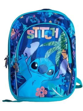 St.Majewski Šolski nahrbtnik Lilo in Stitch z več predelki A4, šolske počitnice