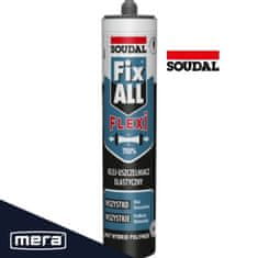 Soudal Soudal Fix ALL Flexi bela montažna lepilna in tesnilna masa 290 ml