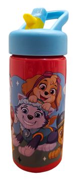 Stor Steklenička za vodo Paw Patrol, plastična posoda 410 ml z ustnikom