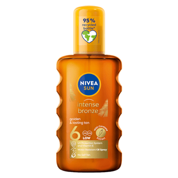 Nivea Nivea SUN Intense Bronze krema za sončenje s karotenom SPF6 200 ml