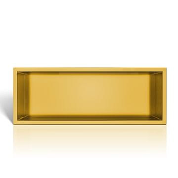 shumee Wall-BOX ONE Gold Vgradna polica iz nerjavečega jekla 60x20x10 cm