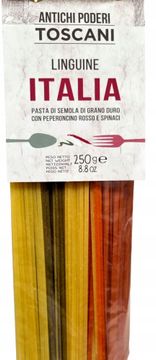 Makaron kolorowy Linguine Tricolore 250g -