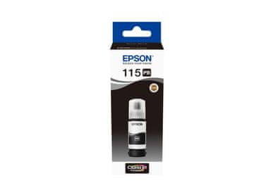 Epson Epson 115 EcoTank (C13T07D14A) steklenička s črnilom, foto črna