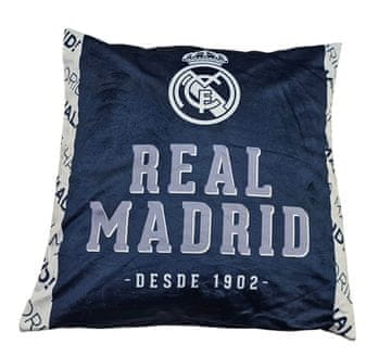 Carbotex Real Madrid Prevleka za blazino 40 X 40 cm Laliga Velvet Madrid