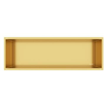 shumee Wall-BOX NO RIM - Vgradna polica brez okvirja zlata 90x30x10 cm