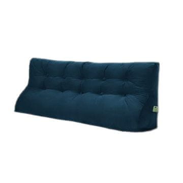 shumee Temno modra žametna blazina Temno modra žametna blazina 100 cm