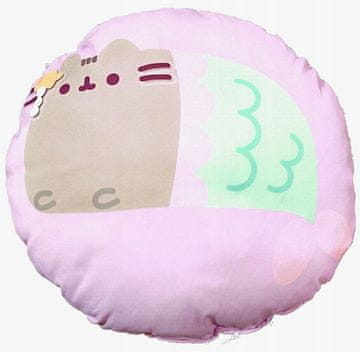 Carbotex Pusheen blazina v obliki muce za otroke za spanje in crkljanje