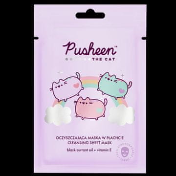 Pusheen Pusheen čistilna maska za obraz z oljem ribezovih semen 17 g