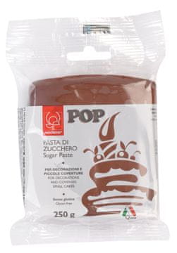 Modecor Pasta Di Zucchero Pop Marrone sladkorna pasta 250g - Modecor