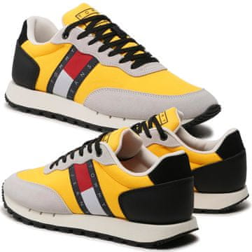 Tommy Jeans Moški usnjeni športni copati Tommy Jeans EM0EM01136-PSU 46