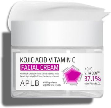 shumee APLB kojična kislina, krema za obraz z vitaminom C, 55 ml