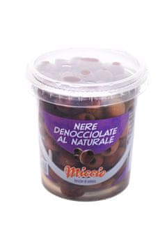 shumee Očiščene črne olive Olive Nere Denocciolate 200g - Miccio