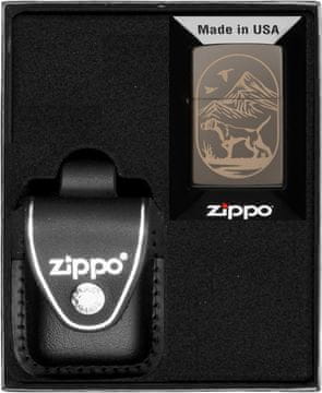 shumee Zippo komplet vžigalnikov Hunting Dog Design darilo št. 3