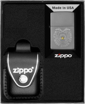 shumee Zippo vžigalnik, komplet West Cowboy Design, darilo št. 3