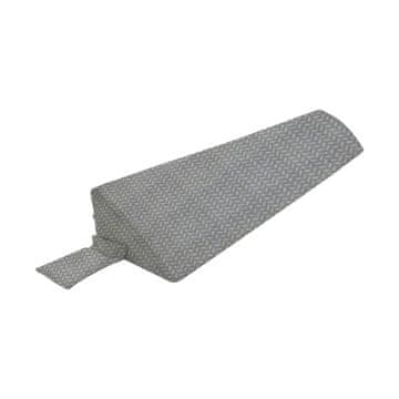 shumee Siva klinasta blazina Siva klinasta blazina 100x25x15 cm