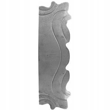 shumee Tabla BREZ lukenj kovanih elementov 63.111 H295XL90 4MM