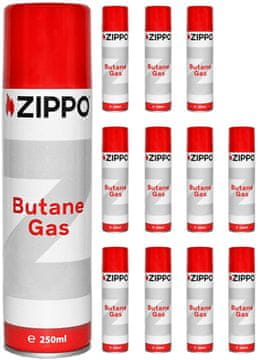 shumee Komplet plina za vžigalnike Zippo 250 ml x 12 dodatkov