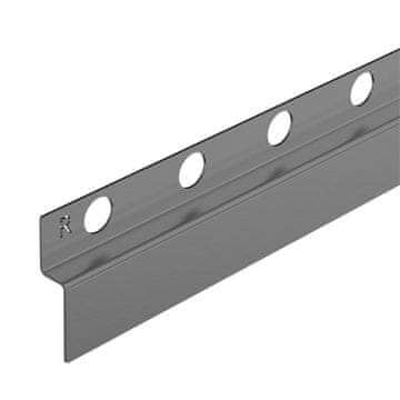 shumee Desni stenski naklonski trak 170 cm, barva Gun Metal