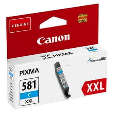 shumee Kartuša s črnilom Canon CLI-581XXL (1995C001), cian