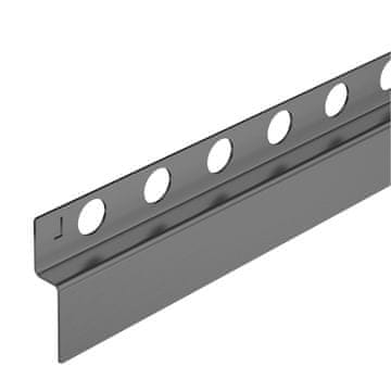 shumee Levi stenski naklonski trak 170 cm, barva Gun Metal