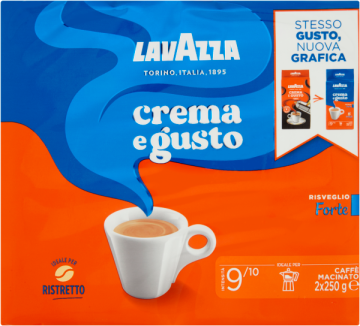shumee Caffe Crema&Gusto forte mleta kava 250gx2 - Lavazza