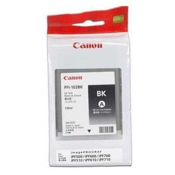 shumee Kartuša s črnilom Canon PFI-102BK (0895B001), črna