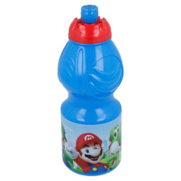 Stor Plastična steklenica Super Mario z izlivom 400 ml
