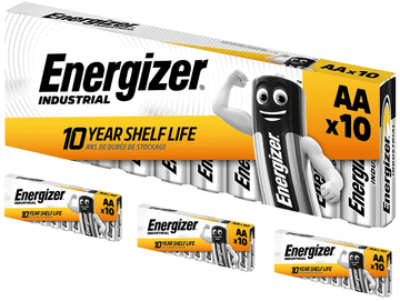 shumee Baterije Energizer Industrial AA R6, 10 kosov x 4