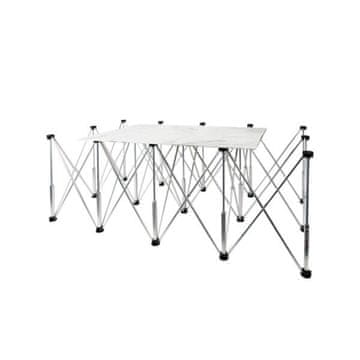 shumee Bihui aluminijasta zložljiva miza llft 221x113cm
