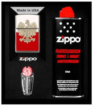 shumee Darilni set za poliranje vžigalnikov Zippo št. 1