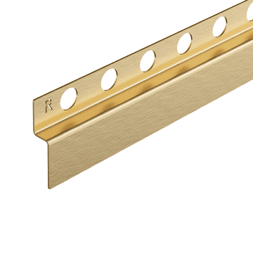 shumee Desni stenski naklonski trak 120 cm zlate barve