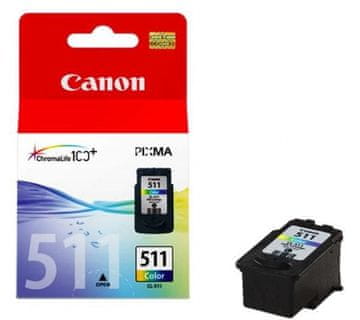 shumee Kartuša s črnilom Canon CL-511 (2972B001), CMY