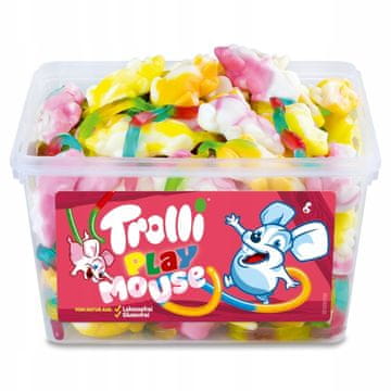 Trolli Żelki Playmouse 75szt 1,2kg -