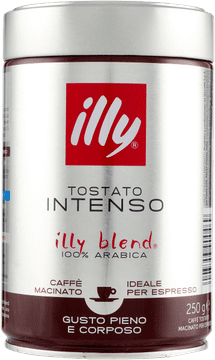illy Intenso krepko pražena mleta kava 250 g - Illy