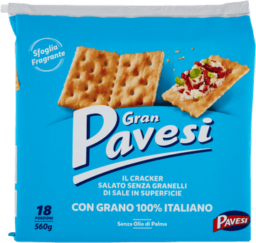 shumee Kreker Senza Akcija x18 560g krekerji - Pavesi