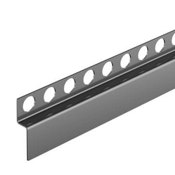 shumee Poševni trak za sprednja tla 130 cm, kovinski