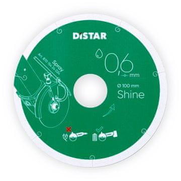 DISTAR Distar diamantni disk sijaj 100 mm / 0,6 mm